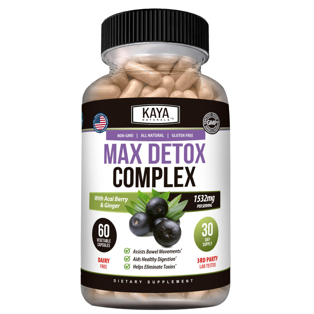 Kaya Naturals - Max Detox - 100% Natural