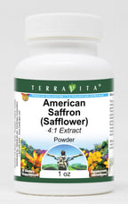 Terravita American Saffron Safflower 4:1 Powder - 1 oz