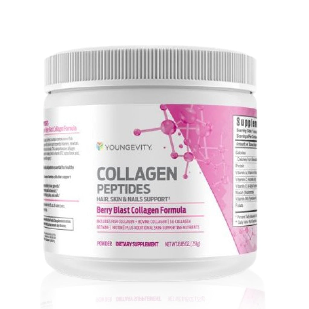 Youngevity Collagen Peptides Powder with Biotin & B12 - 251 g