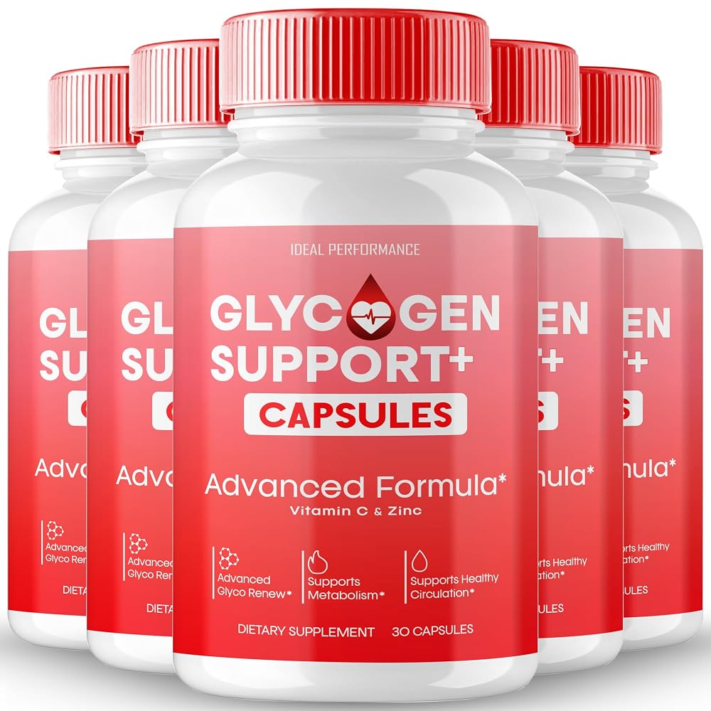 IDEAL PERFORMANCE Glycogen Support Capsules Maximum Strength - 300 Count