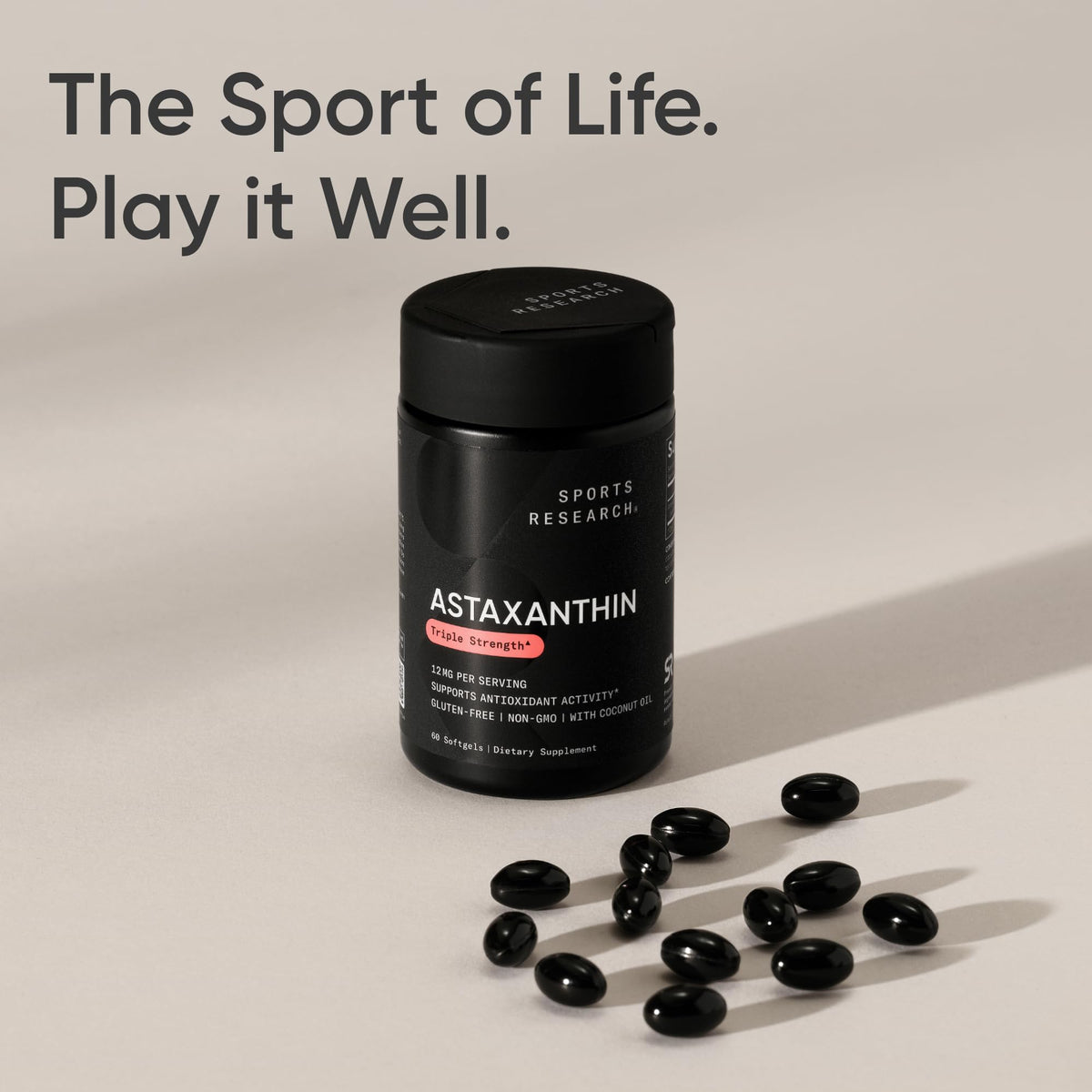 Sports Research Icelandic Astaxanthin 12mg - 60 Softgels - image 7