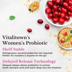 Vitalitown Probiotics for Women 120 Billion CFUs - 30 Capsules - image 4
