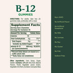 Nature's Bounty Vitamin B12 500mcg Gummies for Energy - 90 Gummies - image 5