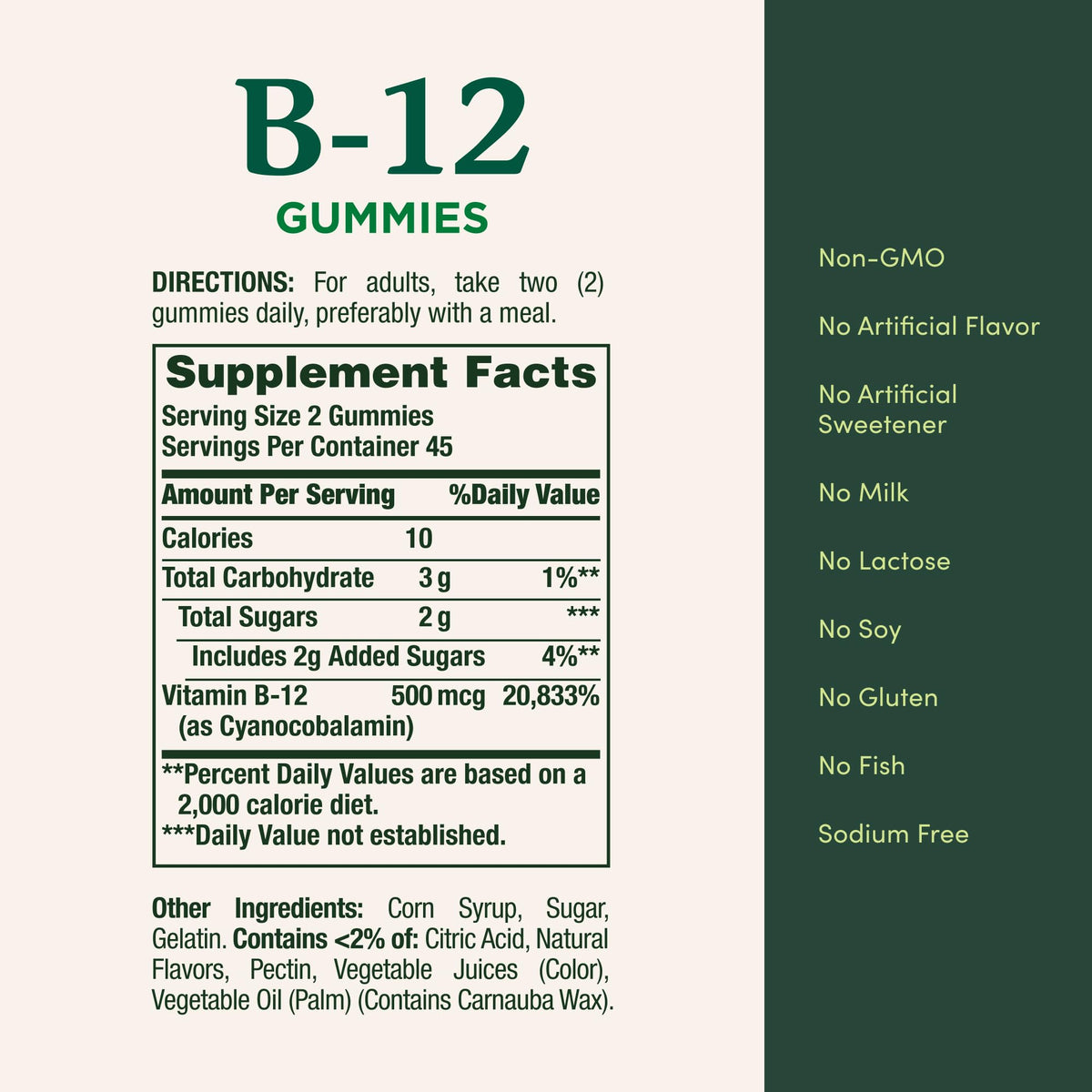 Nature's Bounty Vitamin B12 500mcg Gummies for Energy - 90 Gummies - image 5