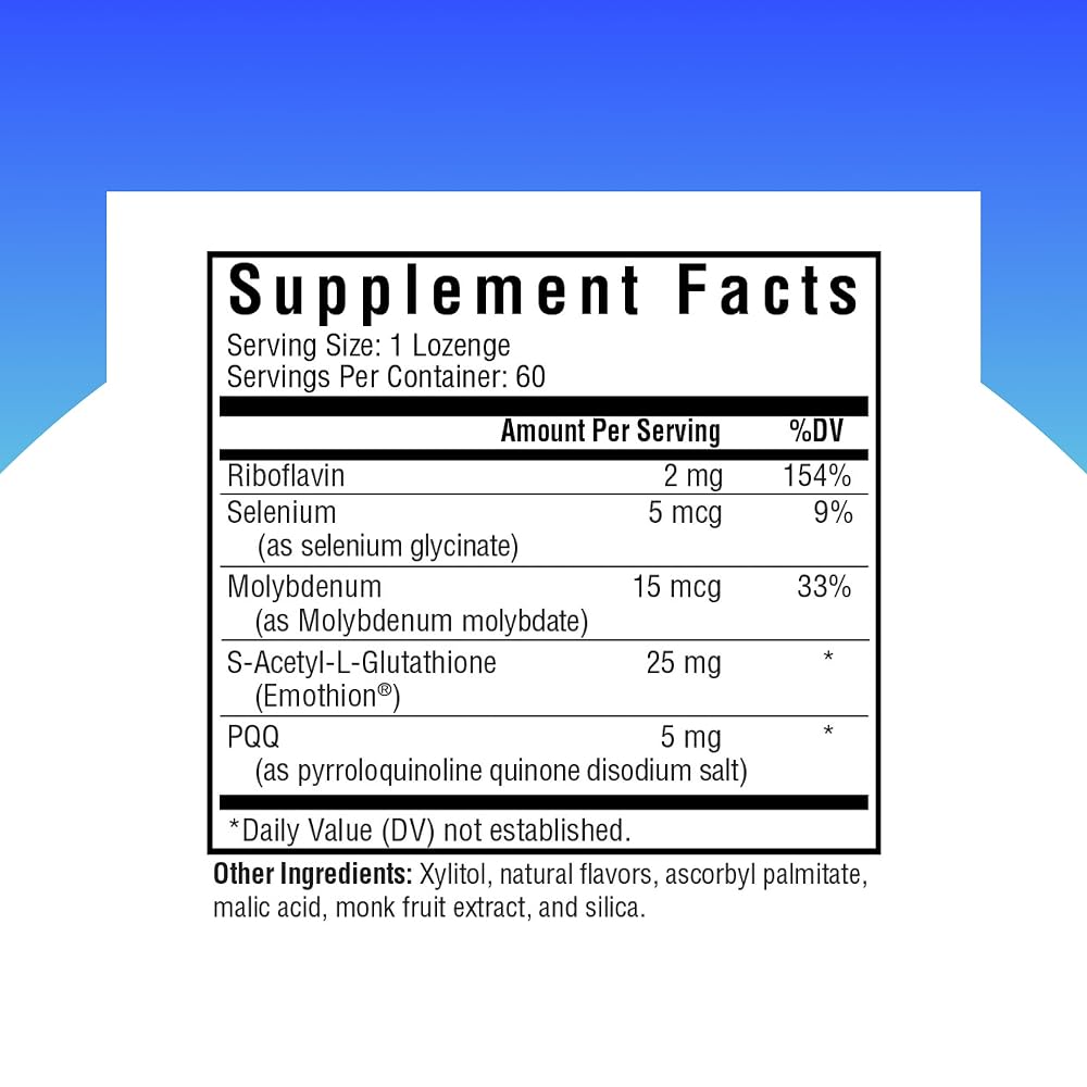Seeking Health Glutathione Plus Lozenge 25 mg - 60 Lozenges - image 2