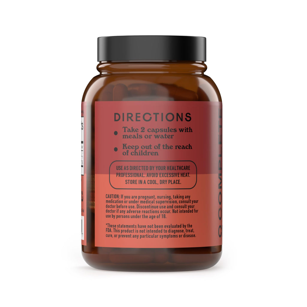 Complete Natural Products Organic Beet Root 620mg Capsules - 100 Count - image 2