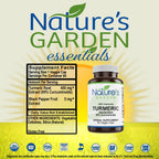 Nature's Garden Essentials Turmeric 95% Curcuminoids - 60 Vegetarian Capsules - image 2