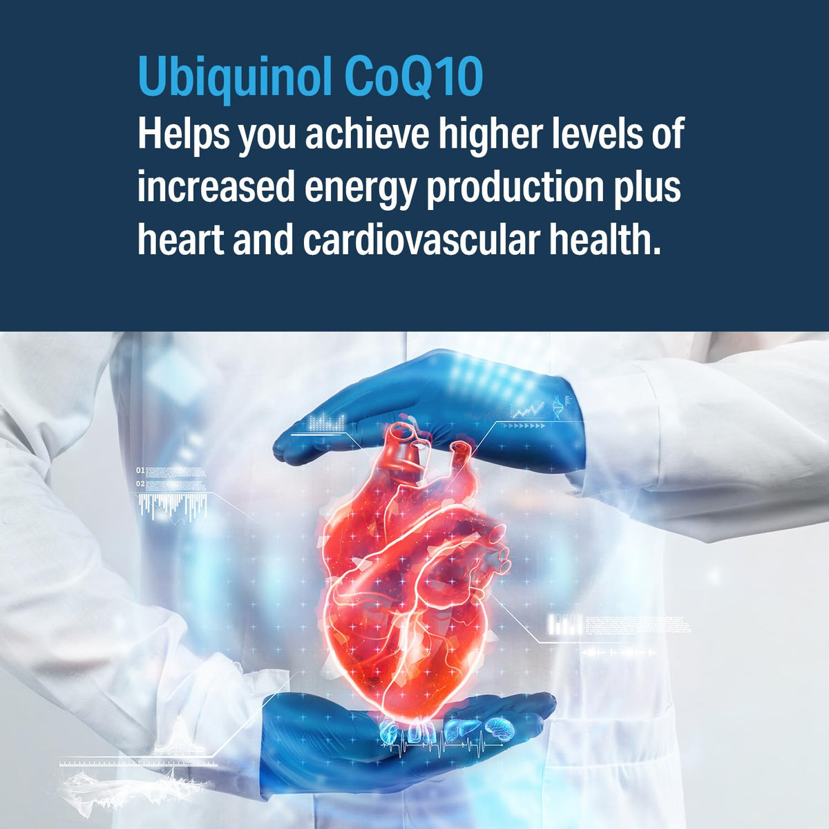 Advanced Bionutritionals Ubiquinol CoQ10 Cellular Energy - 30 Softgels - image 4
