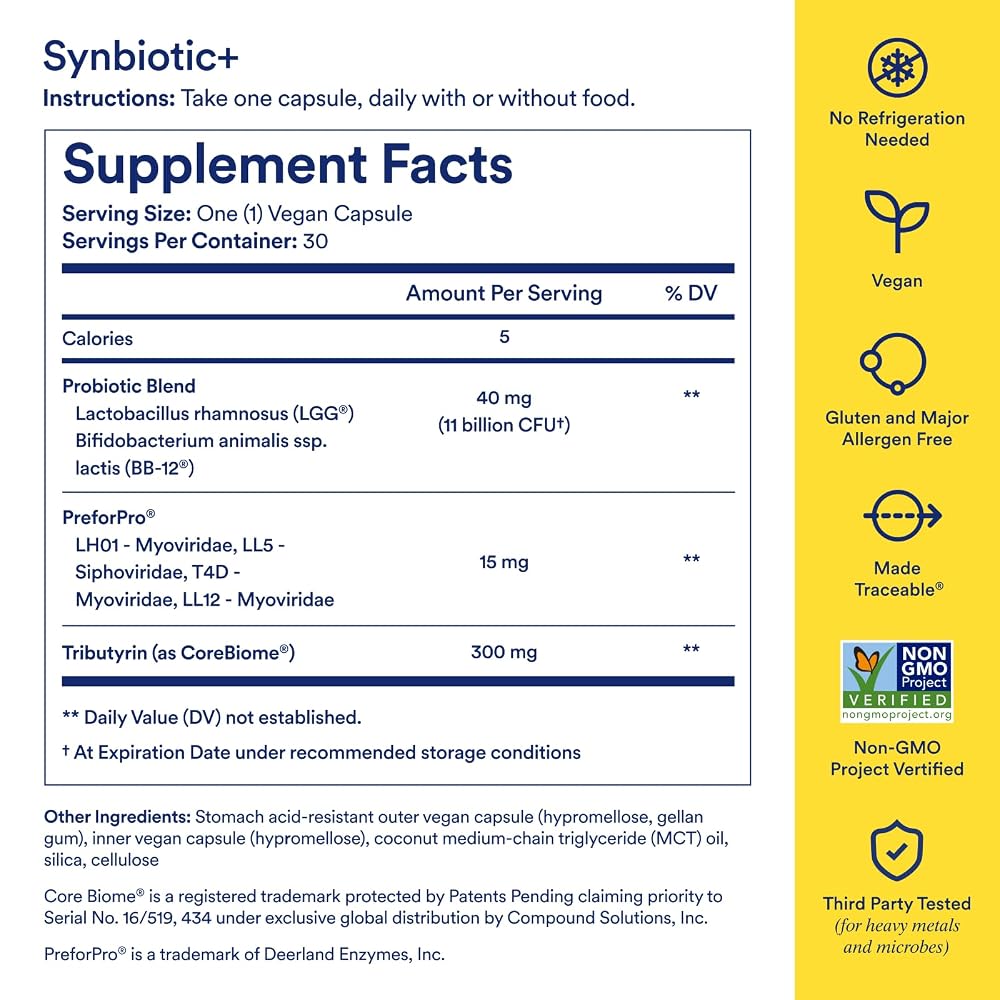 Ritual Synbiotic+ 3-in-1 Probiotic Supplement - 30 Capsules - image 5