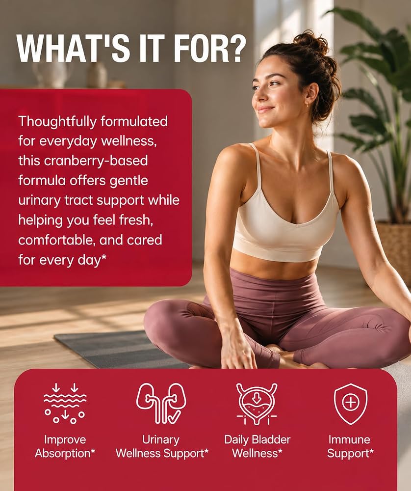 IIEltruiom Natural Cranberry Gummies for Women