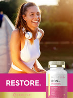 Carlyle Iron Supplement for Women - 200 Tablets - image 6