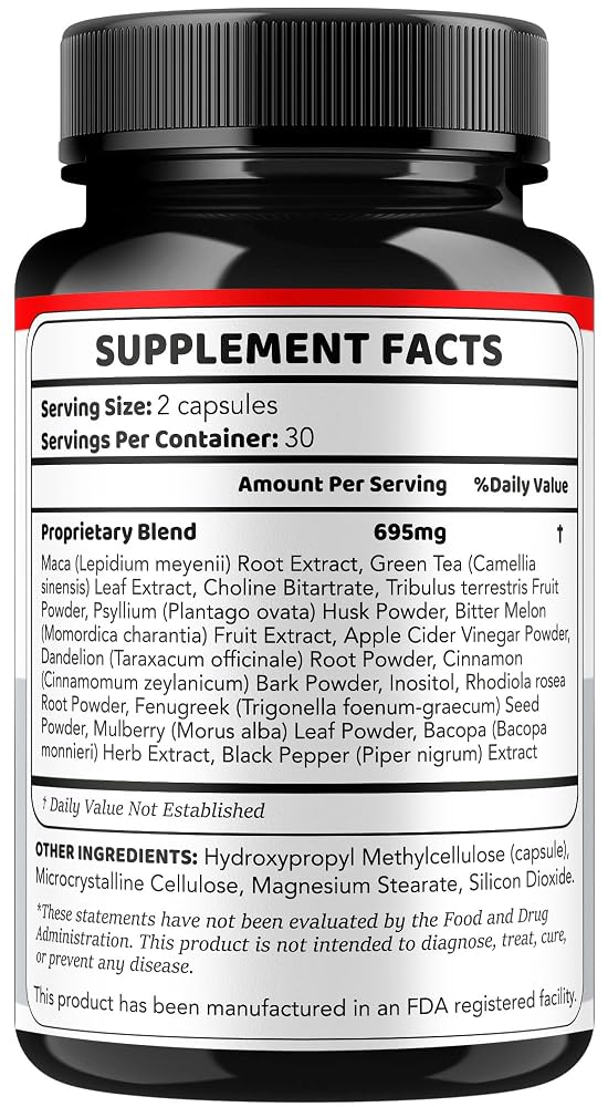 LIVORKA Gluco Extend Capsules All Natural Supplement - 120 Capsules - image 7