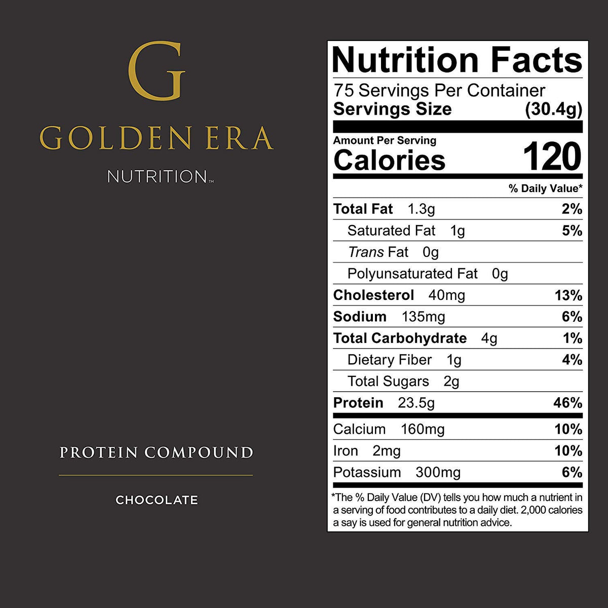 Golden Era Nutrition Whey Protein Powder Chocolate - 5 Pounds - image 4