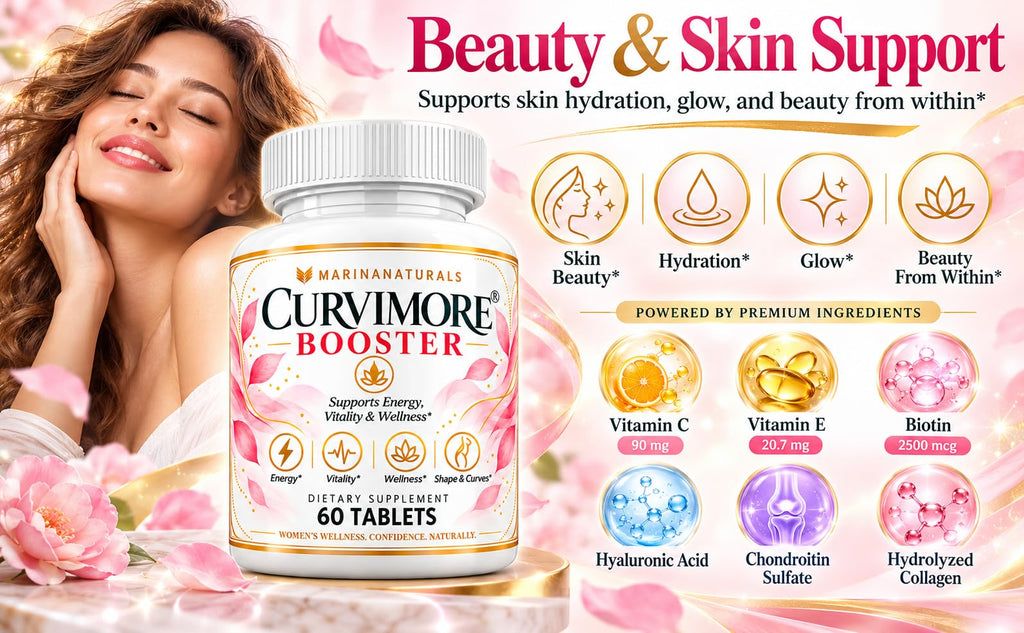 MARINANATURALS CURVIMORE BOOSTER Blended Supplement - 60 Tablets - image 3