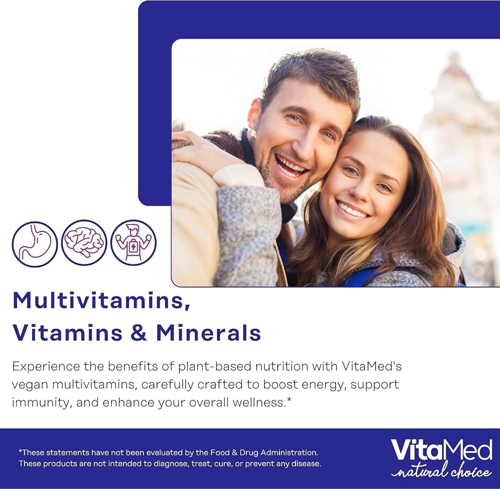 VitaMed Vita Forte Vegan Multivitamin with Probiotics - 180 Tablets - image 5