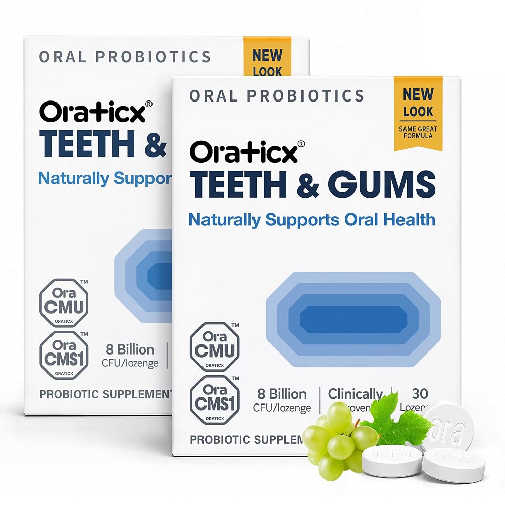OraTicx Teeth & Gums Oral Probiotics Lozenge - 60 Lozenges