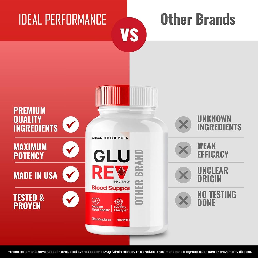 IDEAL PERFORMANCE Gluco Revive Health Support - 300 Capsules - image 6