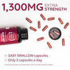 Happy Healthy Hippie Organic Beet Root Capsules 1,300 mg - 60 Count - image 4