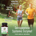 MaryRuth's Serrapeptase Enzymes Vegan Capsules - 60 Count - image 2