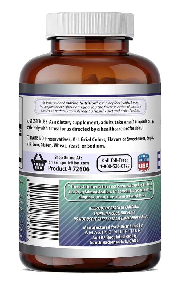 Amazing Nutrition Black Cohosh 700 mg - 300 Capsules - image 5