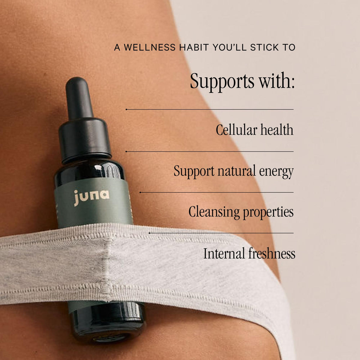 Juna Liquid Chlorophyll Drops Lemon & Mint 3X Strength - 1.7 Fl Oz - image 4