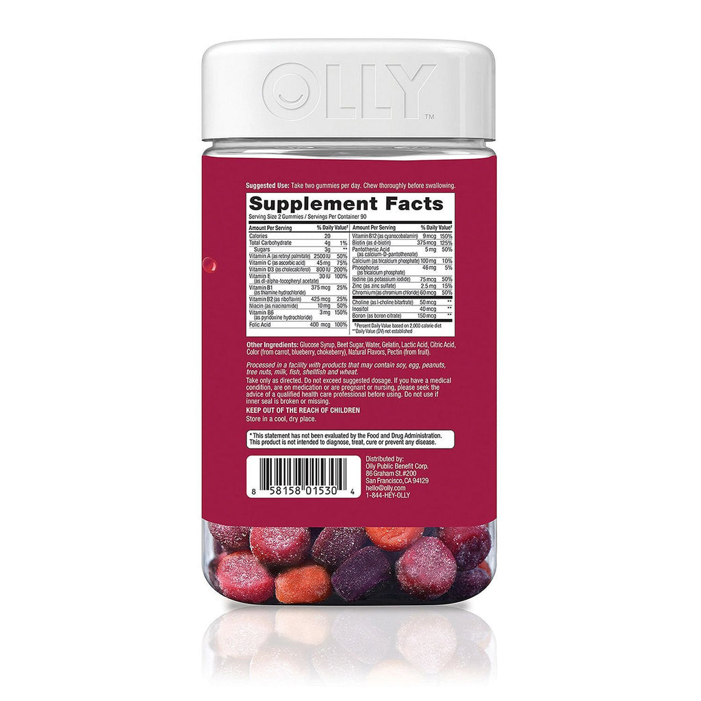 OLLY Women's Multi Berry - 180 Gummies - image 2