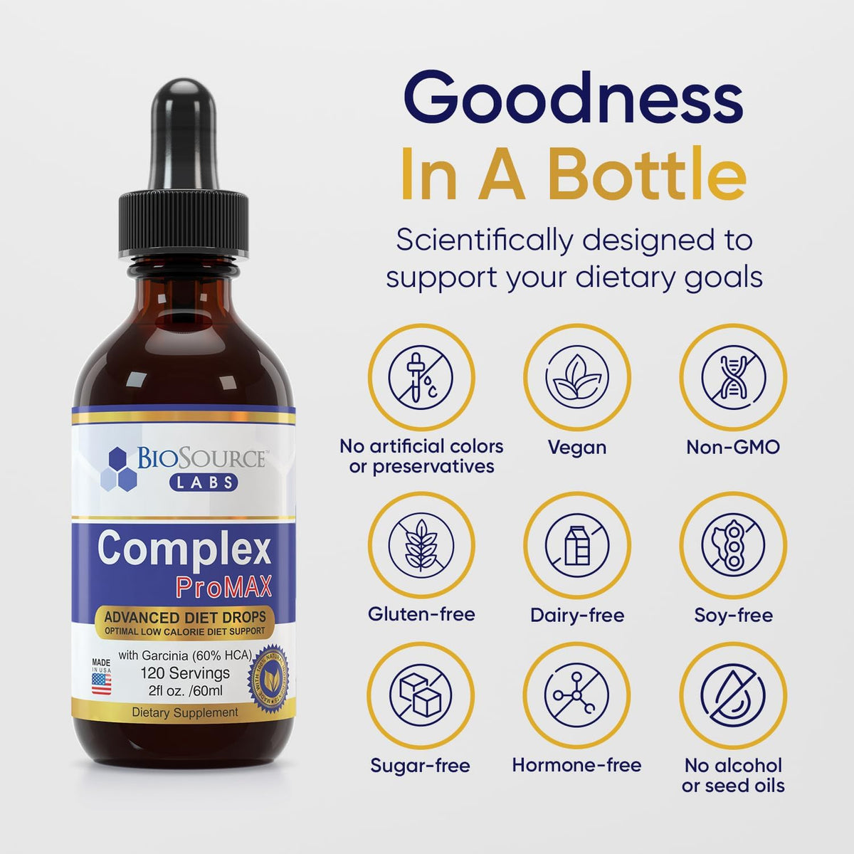 BioSource Labs Complex ProMAX Premium Diet Drops