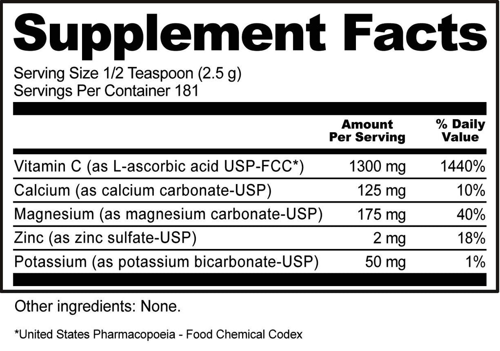 NutriBiotic Hypo-Aller C Powder Vitamin C & Minerals - 16 oz - image 5