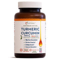 A1Vitality Vegan Turmeric Curcumin NovaSOL 1000mg - 60 Softgels
