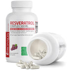 Bronson Resveratrol 500 Complex Red Wine Extract Natural Antioxidant