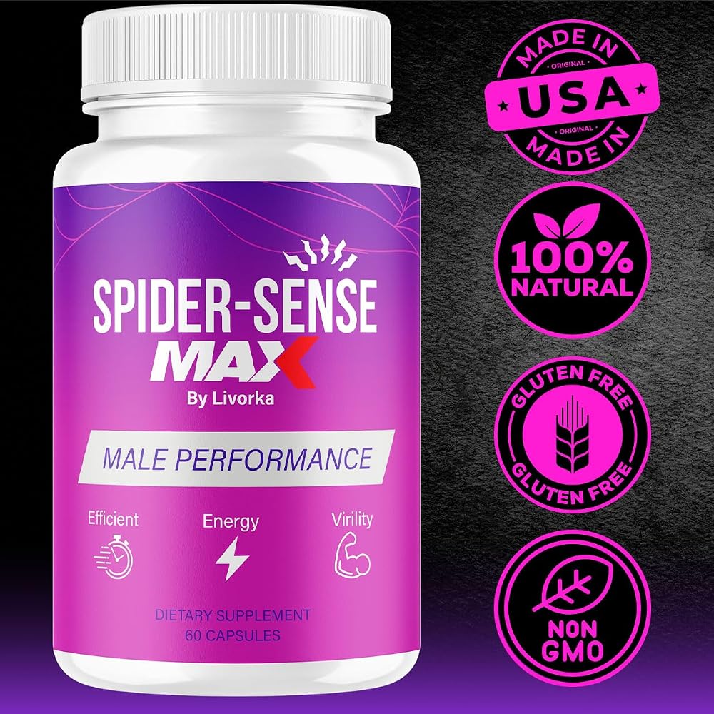 LIVORKA Spider Sense Max Capsules for Men - 60 Capsules - image 5