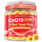 Nextdia Red Yeast Rice & CoQ10 Gummies 600mg - 60 Count