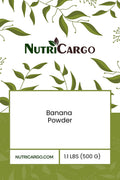 NutriCargo Banana Powder (Musa paradisiaca) - 500g