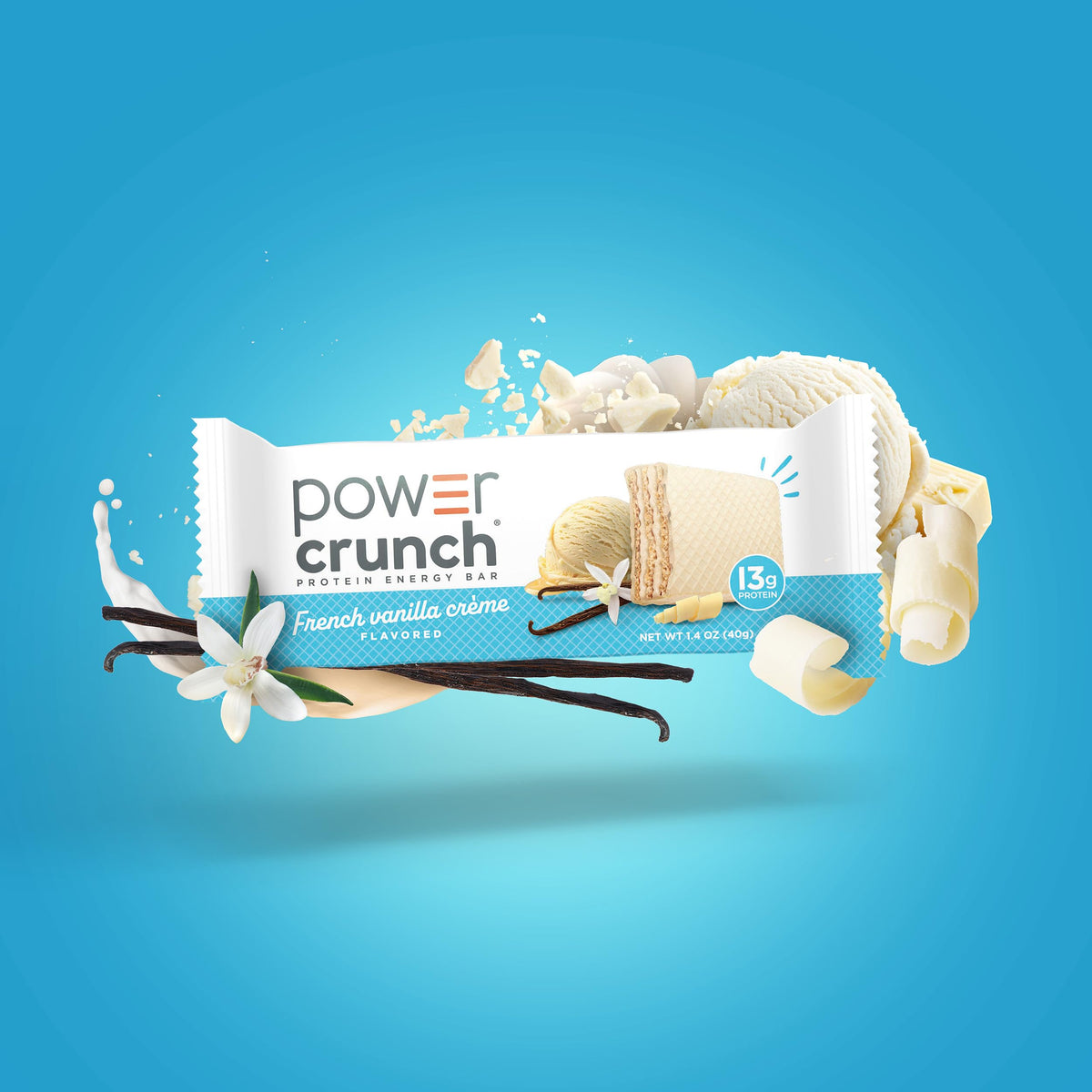 Power Crunch Vanilla Cream Protein Bars - 12 Count - image 4