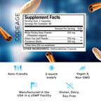 Codeage Keto Carb White Kidney Bean & Green Tea - 180 Capsules - image 2