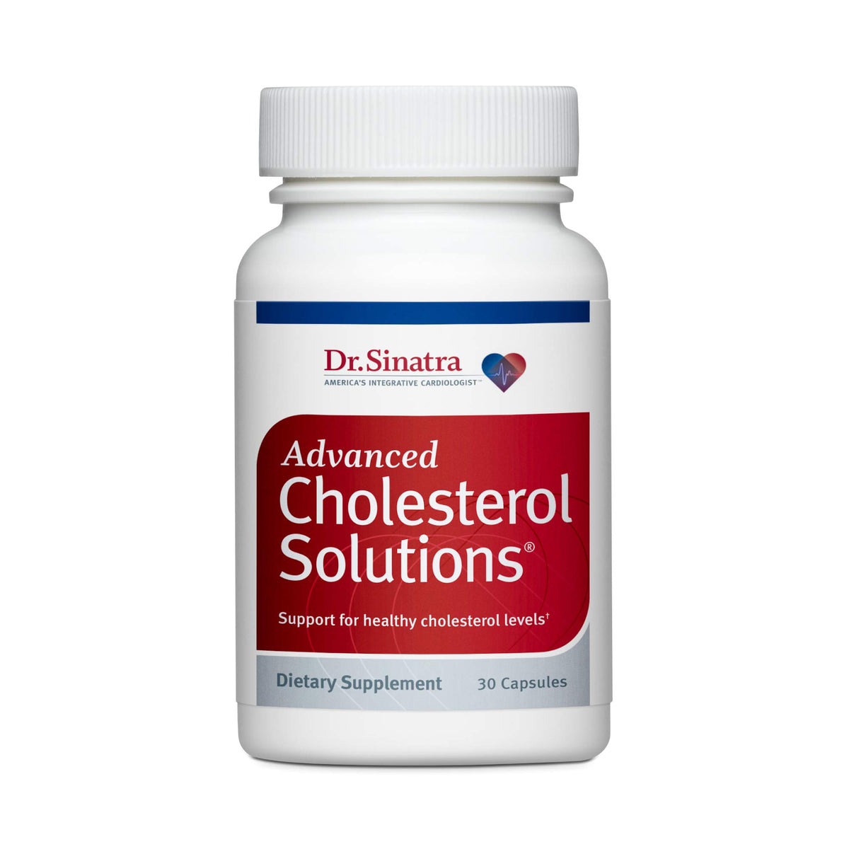 Dr. Sinatra Advanced Cholesterol Solutions Heart Health Supplement - 30 Capsules