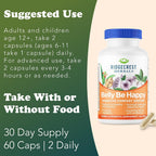 RidgeCrest Herbals Belly Be Happy Probiotic - 60 Capsules - image 4