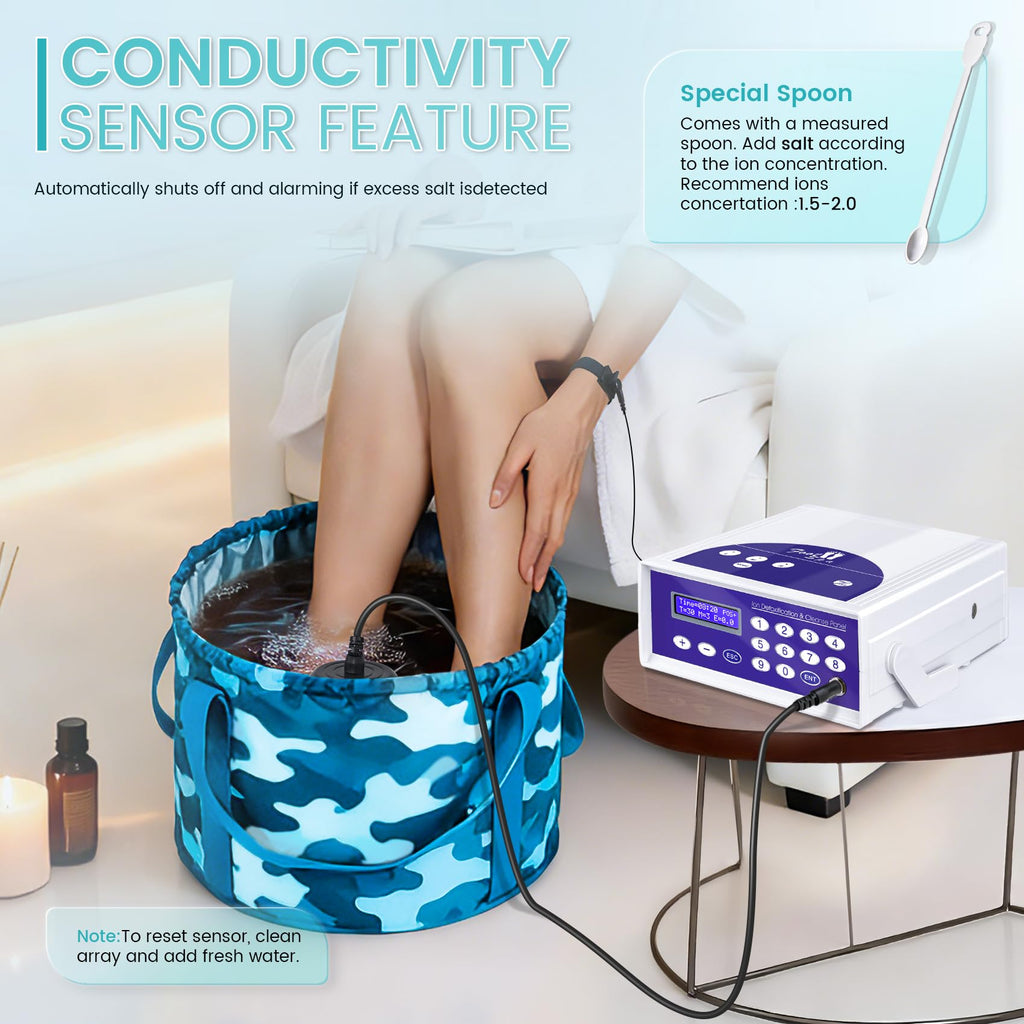 Lecaung Ionic Foot Bath Detox Machine - image 4