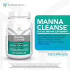Mannatech MannaCleanse Gut Enzymes & Probiotics - 120 Capsules - image 3