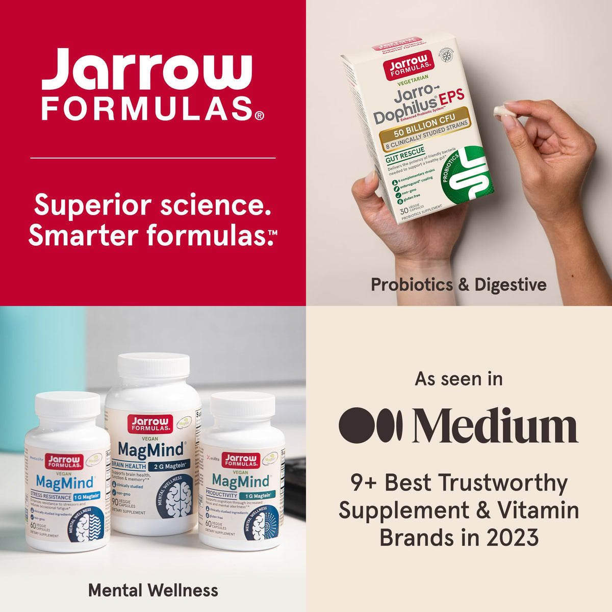 Jarrow Formulas Taurine 1000 mg Amino Acid - 100 Capsules - image 10