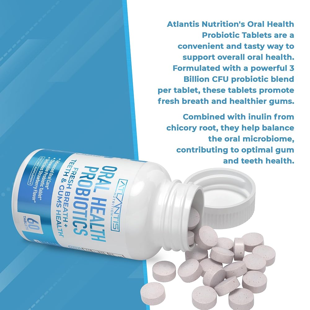Atlantis Nutrition Oral Probiotics Chewable Tablet - 60 Tablets - image 5