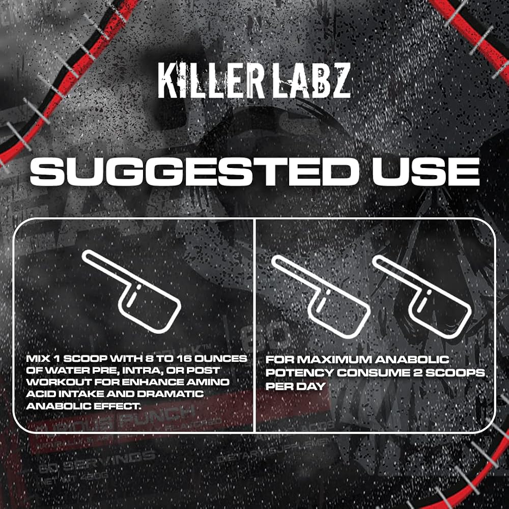 KILLER LABZ Brute EAA Branched Chain & Essential Amino Acids