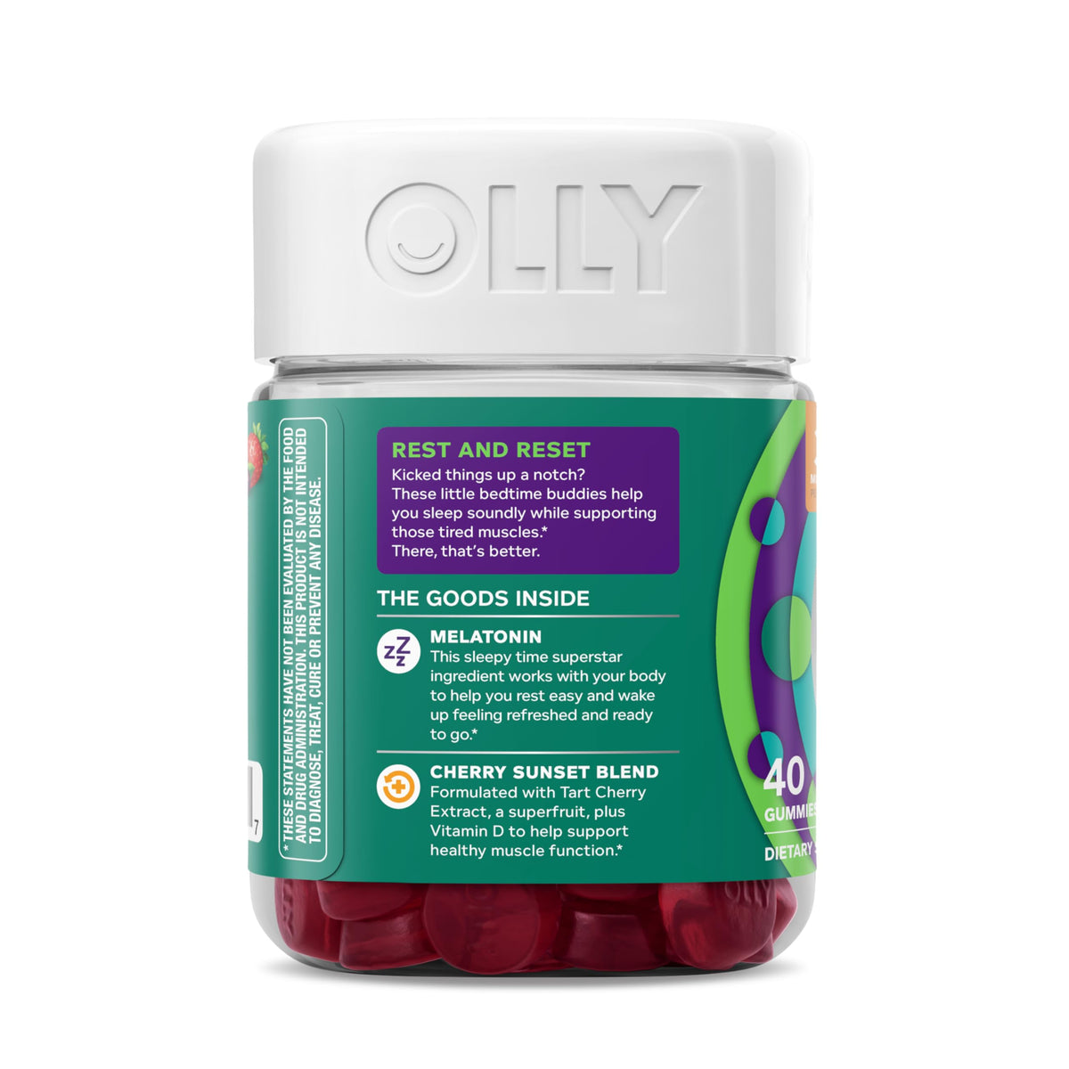 OLLY Muscle Recovery Sleep Gummy Supplement - 40 Count - image 11