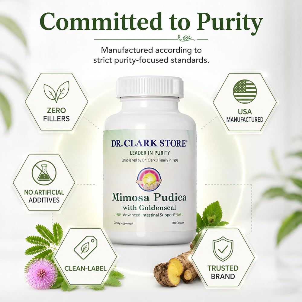 Dr Clark Store Mimosa Pudica & Goldenseal