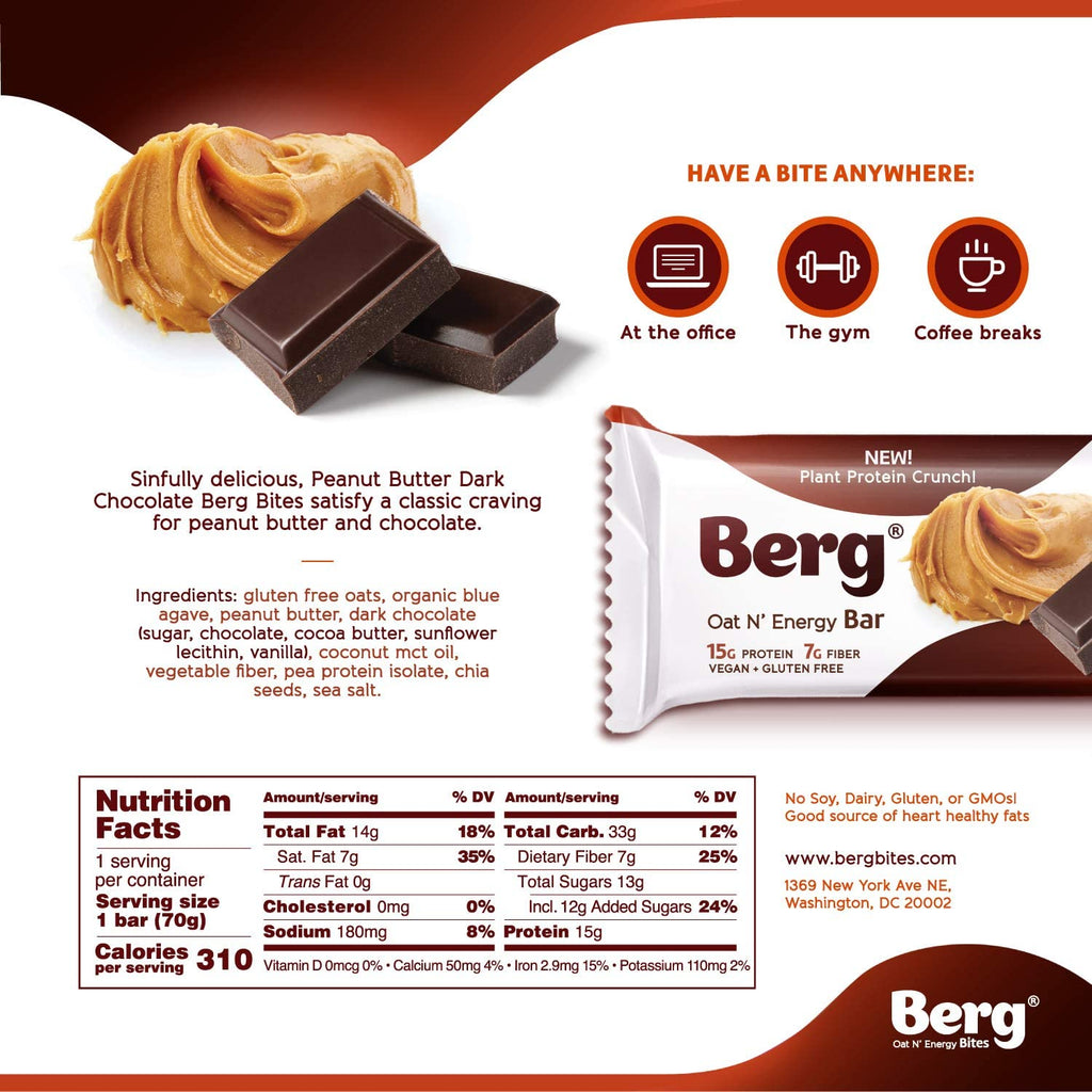 Berg Oat N' Energy Bar