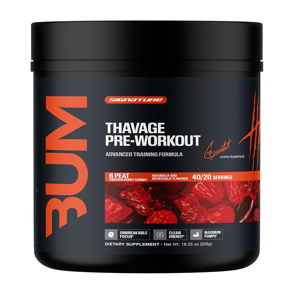 RAW Thuper Thavage Pre Workout Powder - 18.55 oz
