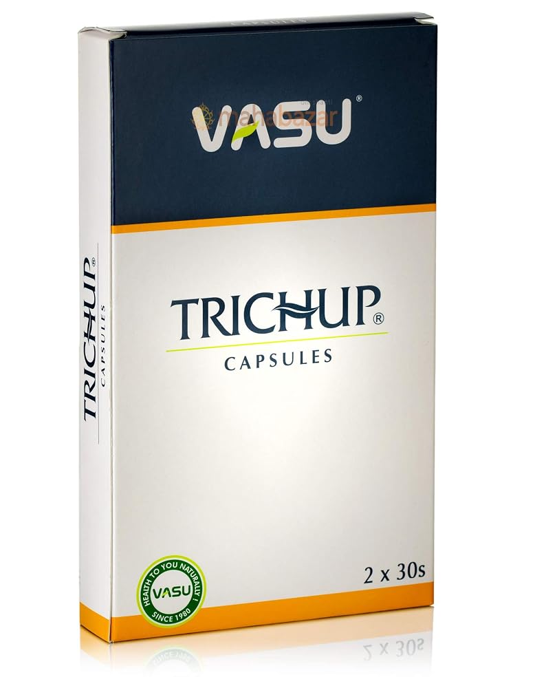 Vasu Trichup Ayurvedic Hair Support - 60 Capsules