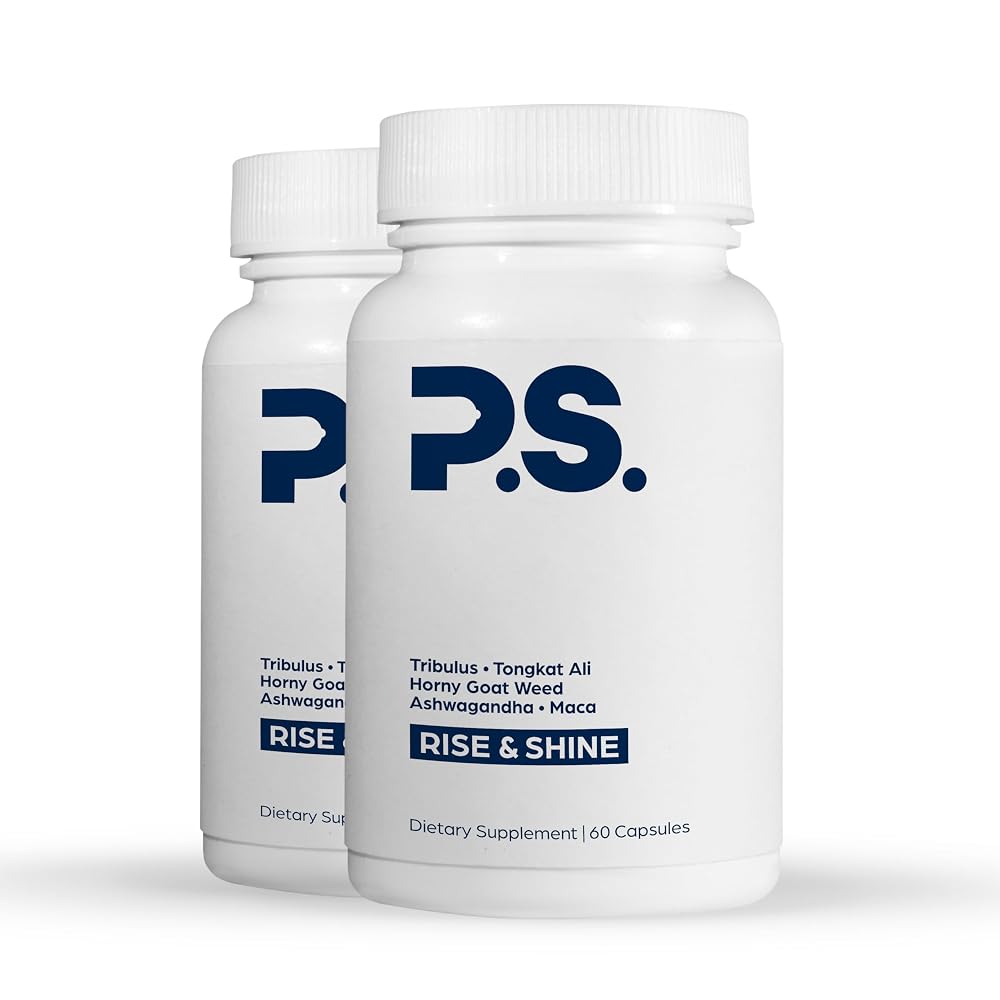PS Natural Testosterone Booster for Men - Premium D3 and Zinc