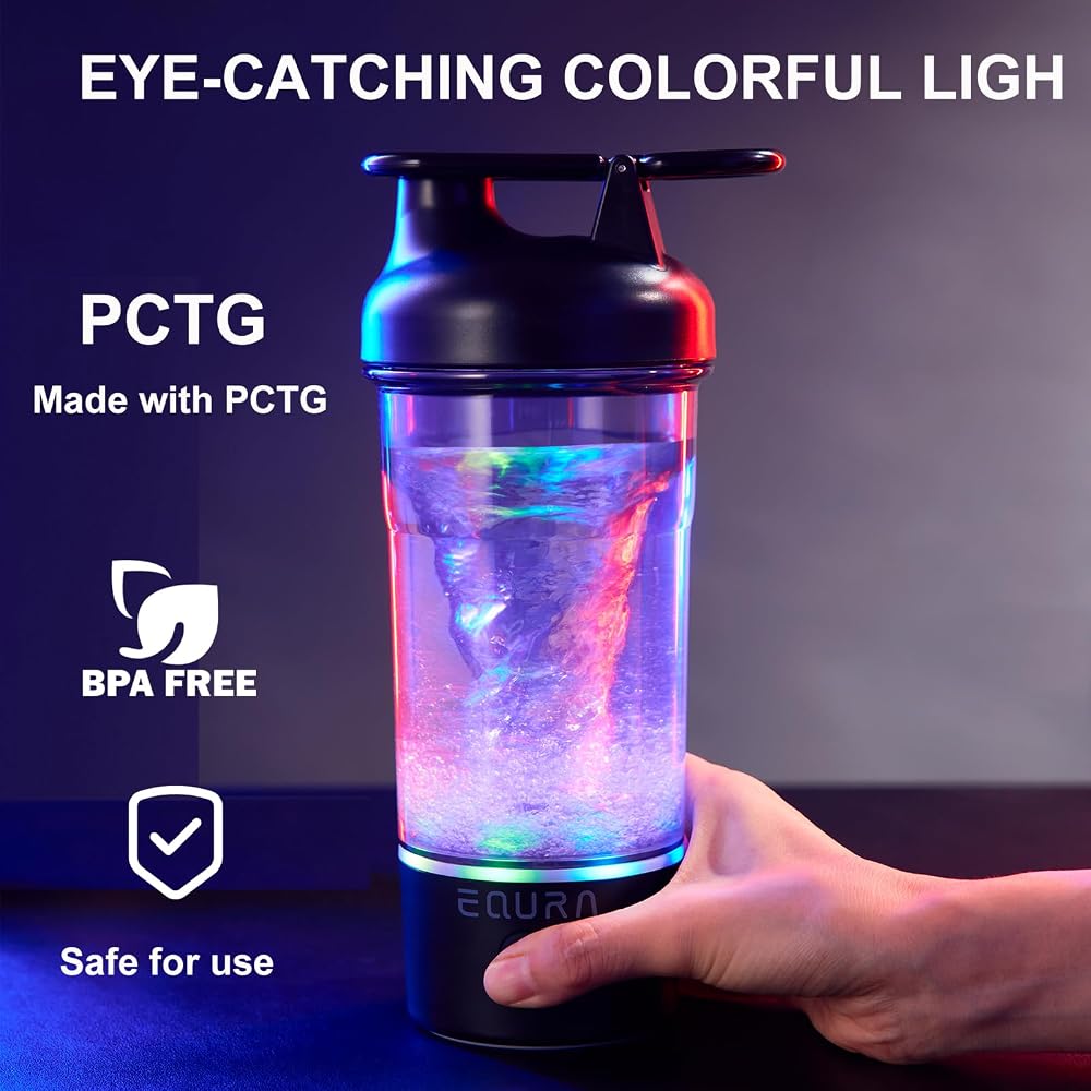 JOTER & LIBEAR Electric Protein Shaker Bottle 25 oz - Pink - image 6