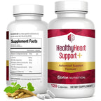 Barton Nutrition HealthyHeart Support+ 6-in-1 Heart Health - 120 Capsules